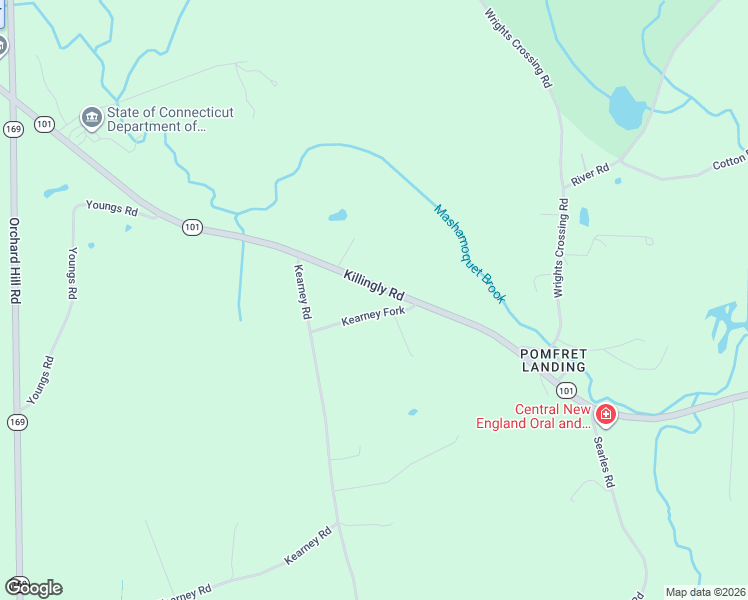 map of restaurants, bars, coffee shops, grocery stores, and more near 31 Kearney Fork in Pomfret