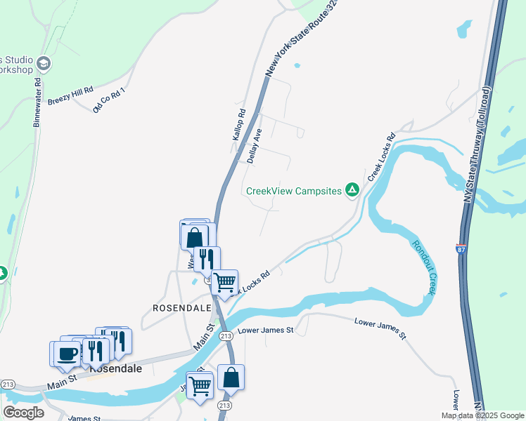 map of restaurants, bars, coffee shops, grocery stores, and more near 20 Fischer Avenue in Saint Remy