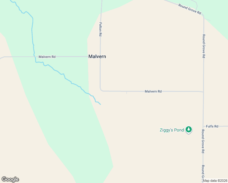 map of restaurants, bars, coffee shops, grocery stores, and more near 18961-18967 Malvern Road in Morrison