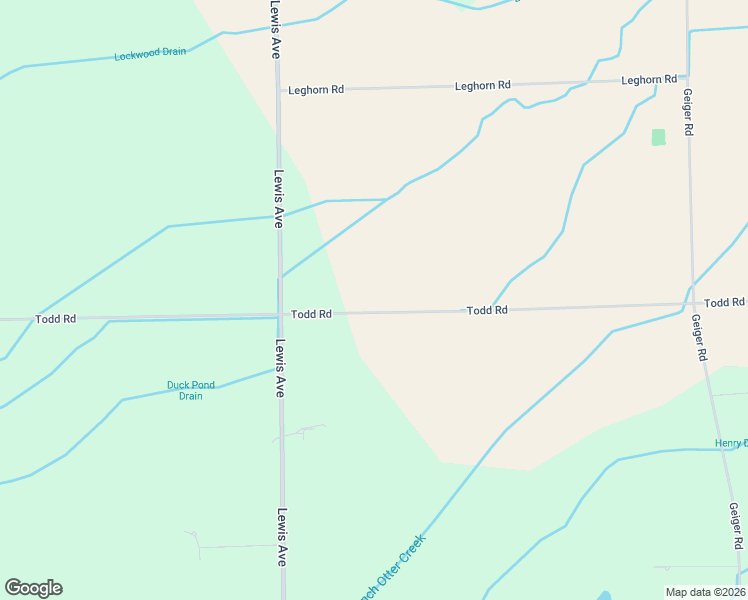 map of restaurants, bars, coffee shops, grocery stores, and more near 7866 Todd Road in Temperance