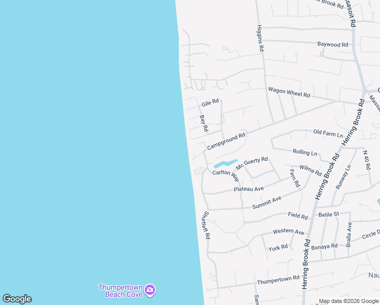 map of restaurants, bars, coffee shops, grocery stores, and more near 7 West Shore Drive in Eastham