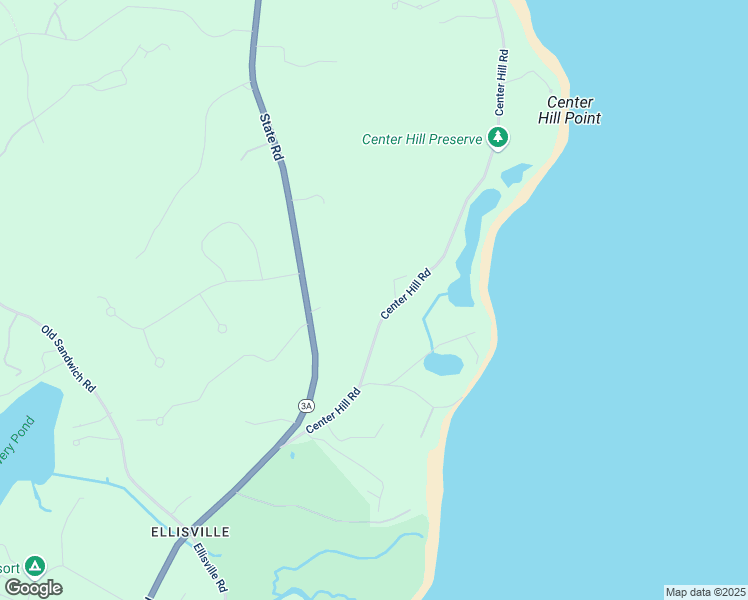 map of restaurants, bars, coffee shops, grocery stores, and more near 257 Center Hill Road in Plymouth