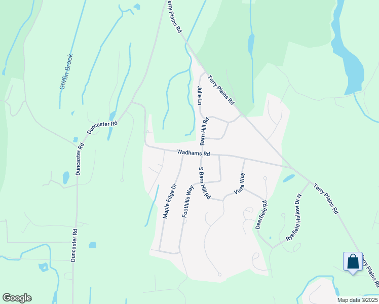 map of restaurants, bars, coffee shops, grocery stores, and more near 120 Wadhams Road in Bloomfield