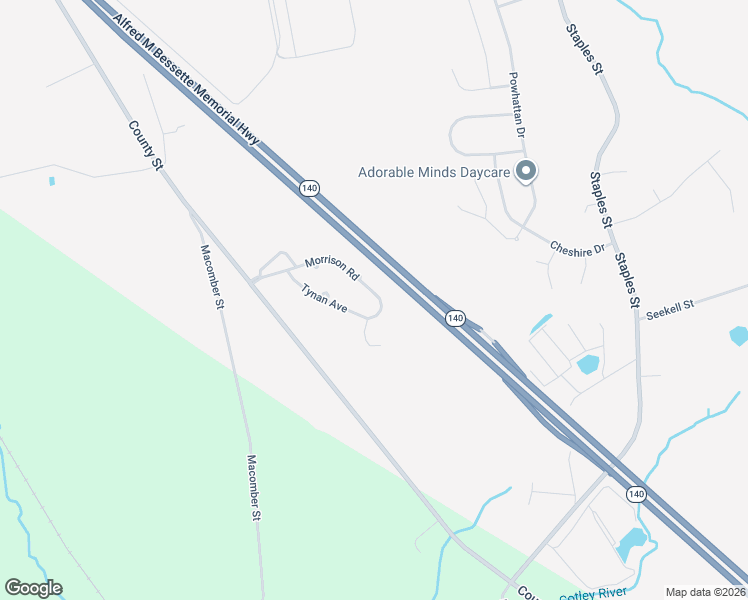 map of restaurants, bars, coffee shops, grocery stores, and more near 169 Morrison Road in Taunton