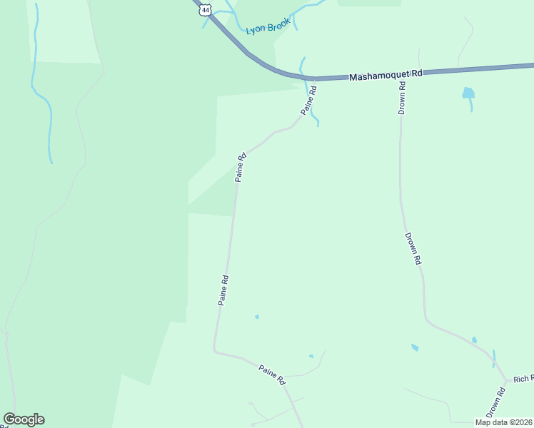 map of restaurants, bars, coffee shops, grocery stores, and more near 113B Paine Road in Pomfret