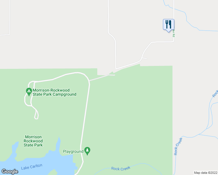 map of restaurants, bars, coffee shops, grocery stores, and more near 18750 Lake Road in Morrison