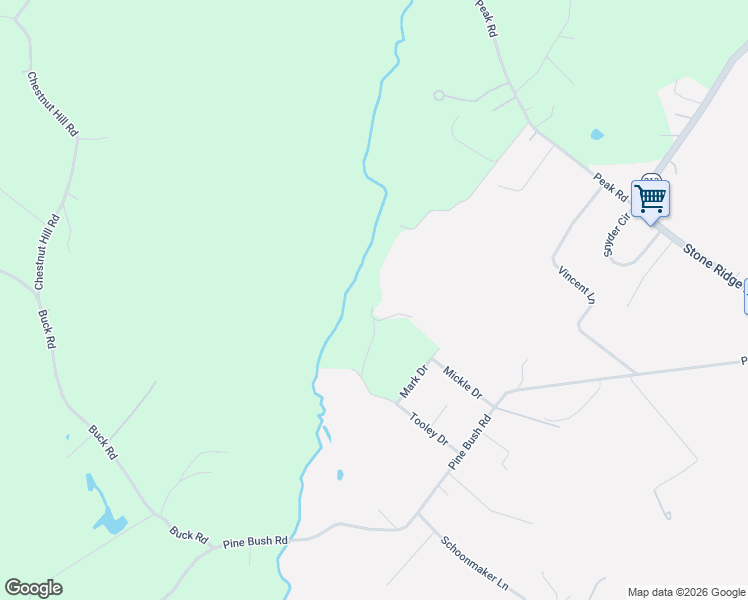 map of restaurants, bars, coffee shops, grocery stores, and more near 154 Pine Bush Road in Stone Ridge