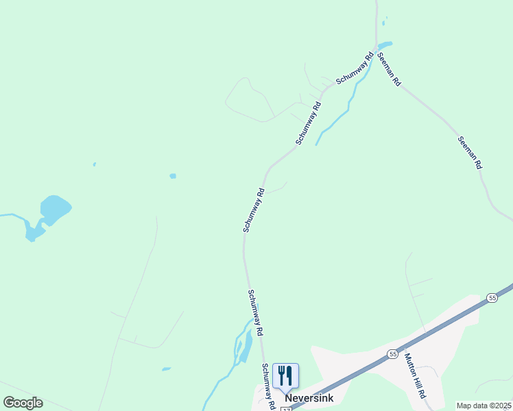 map of restaurants, bars, coffee shops, grocery stores, and more near in Neversink