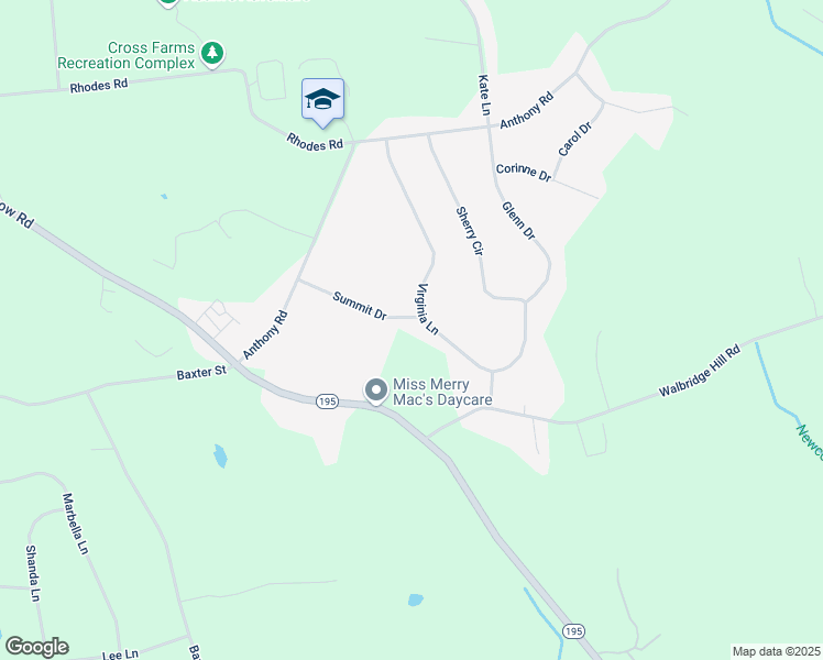 map of restaurants, bars, coffee shops, grocery stores, and more near 81 Virginia Lane in Tolland