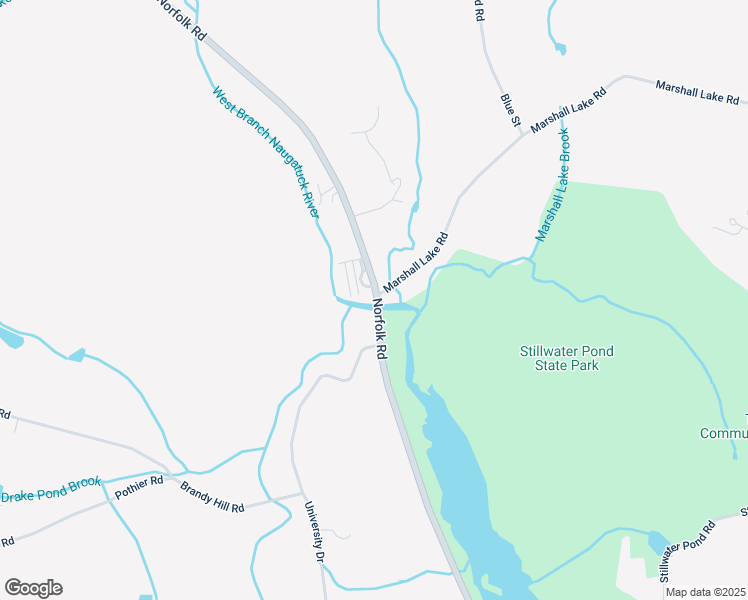 map of restaurants, bars, coffee shops, grocery stores, and more near 1847 Norfolk Road in Torrington