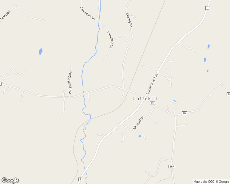 map of restaurants, bars, coffee shops, grocery stores, and more near 263 Cottekill Road in Cottekill