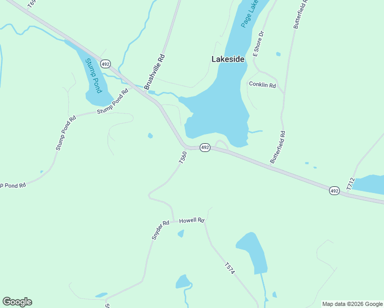 map of restaurants, bars, coffee shops, grocery stores, and more near State Highway 492 in Susquehanna Depot