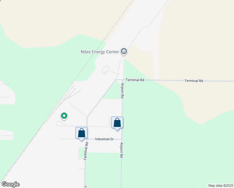 map of restaurants, bars, coffee shops, grocery stores, and more near 1386 Airport Road in Niles