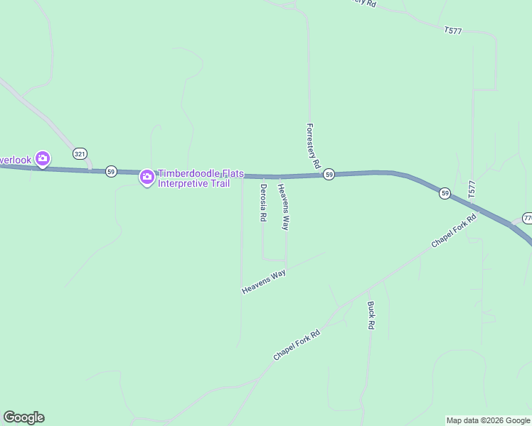 map of restaurants, bars, coffee shops, grocery stores, and more near 73 Derosia Road in Lewis Run