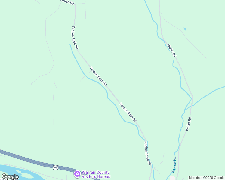 map of restaurants, bars, coffee shops, grocery stores, and more near 1110 Yankee Bush Road in Warren