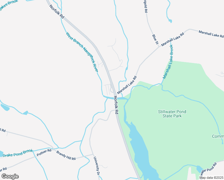 map of restaurants, bars, coffee shops, grocery stores, and more near 1847 Norfolk Road in Torrington