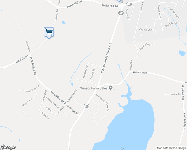 map of restaurants, bars, coffee shops, grocery stores, and more near 15 Overhill Road in Scituate