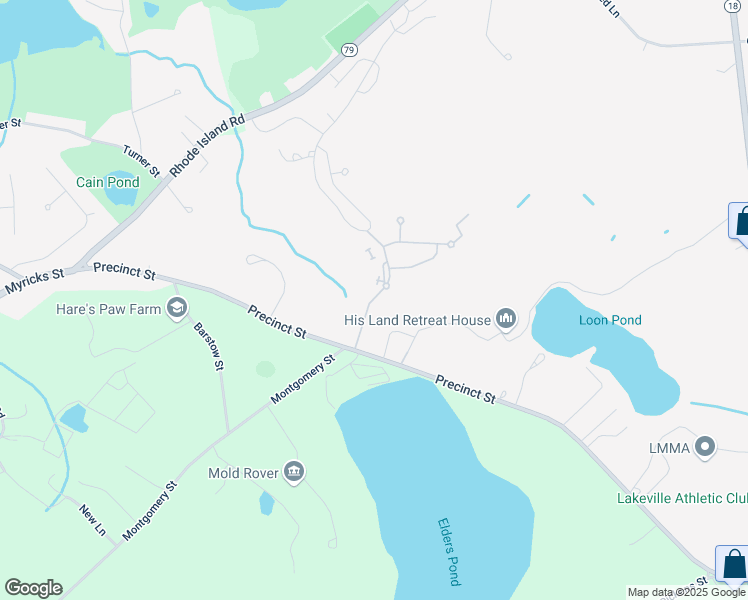 map of restaurants, bars, coffee shops, grocery stores, and more near 100 Fern Avenue in Lakeville