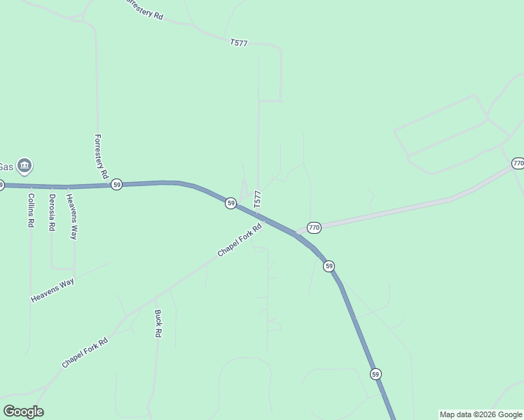 map of restaurants, bars, coffee shops, grocery stores, and more near Highway 59 in Lewis Run