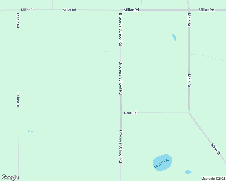 map of restaurants, bars, coffee shops, grocery stores, and more near 14500 Broceus School Road in Buchanan