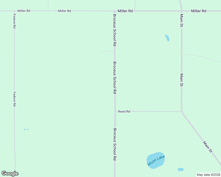 map of restaurants, bars, coffee shops, grocery stores, and more near 14500 Broceus School Road in Buchanan