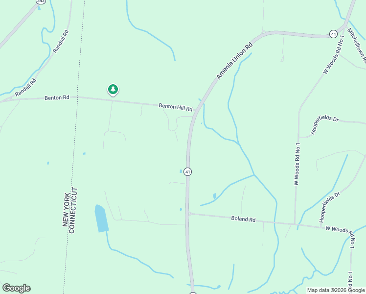 map of restaurants, bars, coffee shops, grocery stores, and more near 107 Amenia Union Road in Sharon
