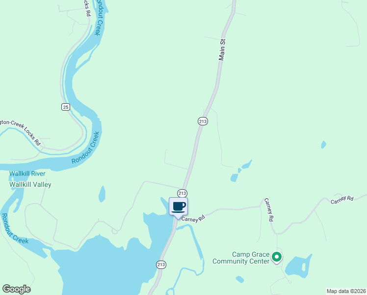 map of restaurants, bars, coffee shops, grocery stores, and more near 1653 Highway 213 in Ulster Park