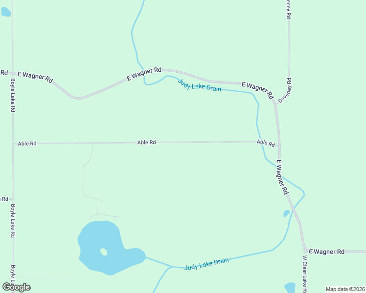 map of restaurants, bars, coffee shops, grocery stores, and more near 826 Able Road in Buchanan