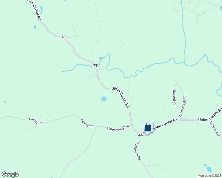 map of restaurants, bars, coffee shops, grocery stores, and more near 230 County Road 24 in Ulster Park