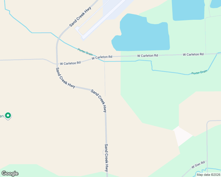 map of restaurants, bars, coffee shops, grocery stores, and more near 4271 Bennett Court in Adrian