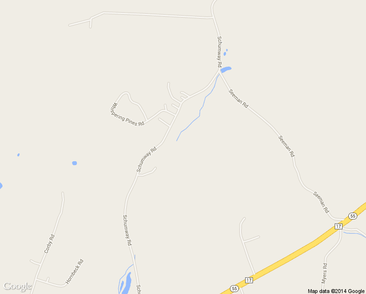 map of restaurants, bars, coffee shops, grocery stores, and more near 192 Schumway Road in Neversink