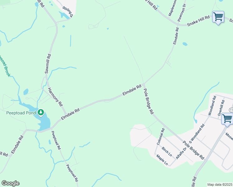 map of restaurants, bars, coffee shops, grocery stores, and more near 151 Elmdale Road in Scituate