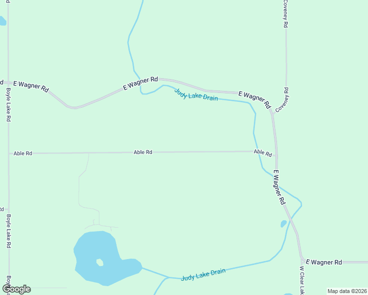 map of restaurants, bars, coffee shops, grocery stores, and more near 826 Able Road in Buchanan