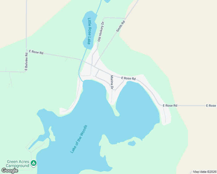 map of restaurants, bars, coffee shops, grocery stores, and more near 245 Northwood Beach in Coldwater