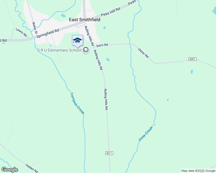 map of restaurants, bars, coffee shops, grocery stores, and more near 3268 Rolling Hills Road in Ulster