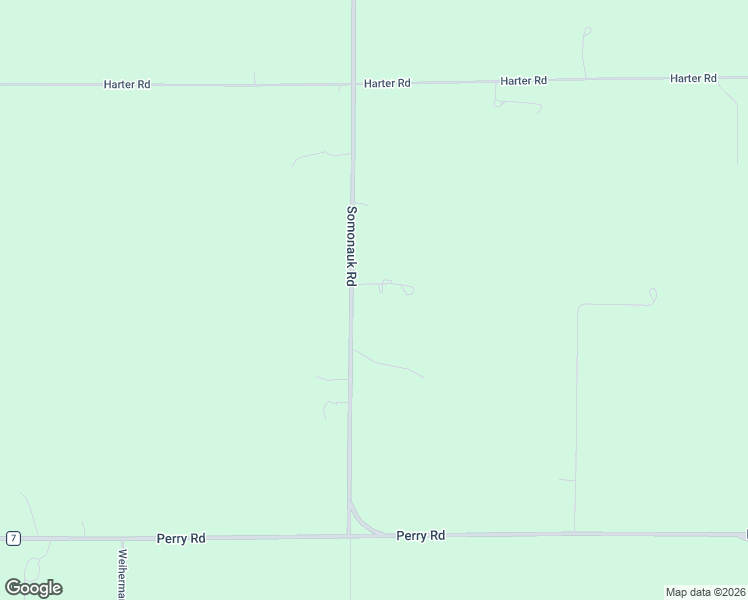 map of restaurants, bars, coffee shops, grocery stores, and more near 15534 Somonauk Road in DeKalb