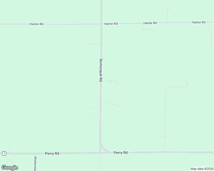 map of restaurants, bars, coffee shops, grocery stores, and more near 15534 Somonauk Road in DeKalb