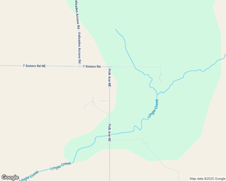 map of restaurants, bars, coffee shops, grocery stores, and more near 1046 Polk Avenue Northeast in Ely
