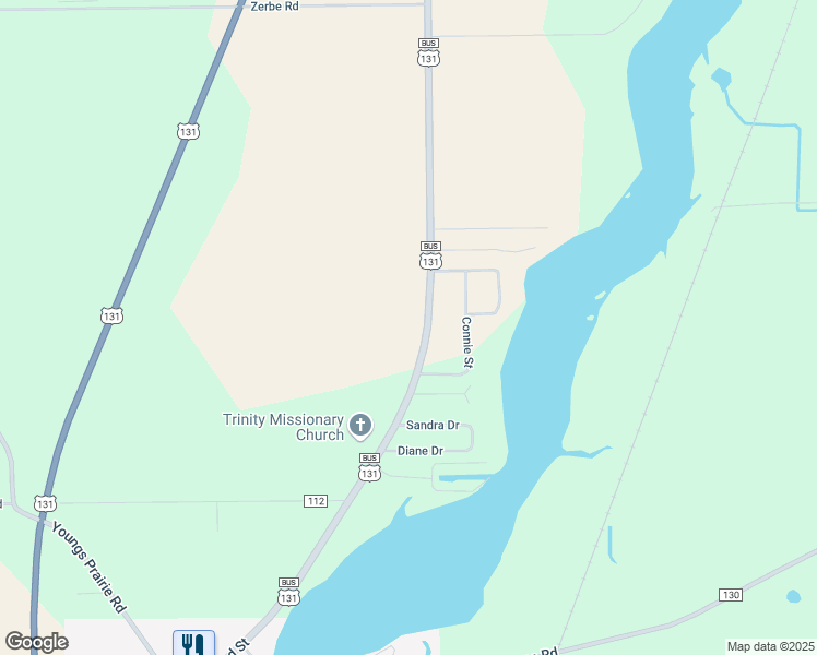 map of restaurants, bars, coffee shops, grocery stores, and more near in Constantine