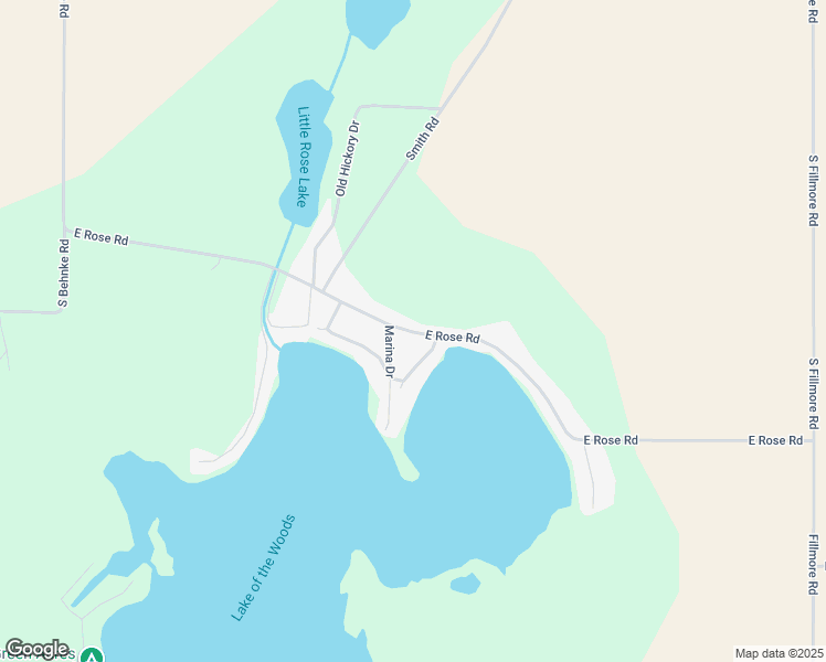 map of restaurants, bars, coffee shops, grocery stores, and more near 386 Cottagers Lane in Coldwater