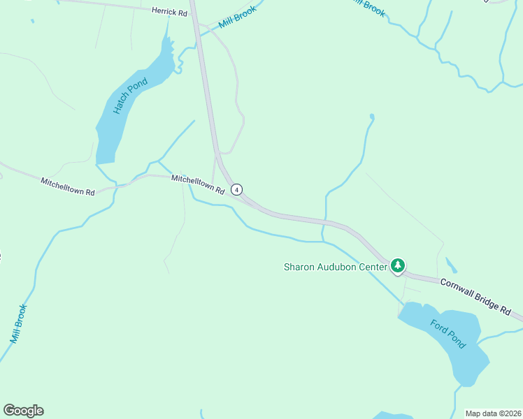 map of restaurants, bars, coffee shops, grocery stores, and more near 312 Cornwall Bridge Road in Sharon