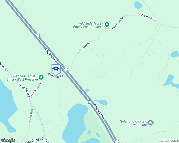 map of restaurants, bars, coffee shops, grocery stores, and more near 11 Seabiscuit Drive in Plymouth