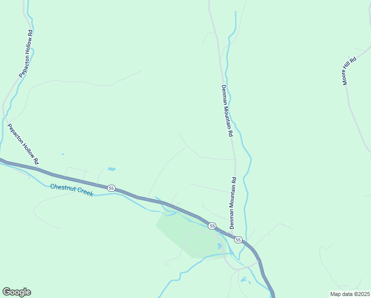 map of restaurants, bars, coffee shops, grocery stores, and more near 8184 State Route 55 in Grahamsville