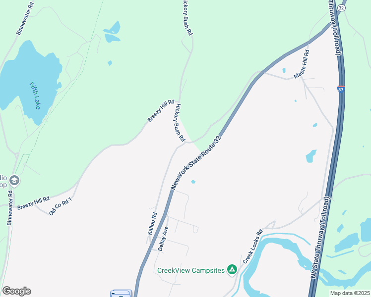 map of restaurants, bars, coffee shops, grocery stores, and more near 131 Kallop Road in Kingston