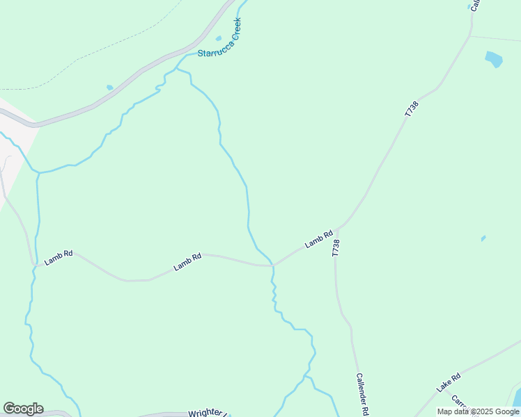 map of restaurants, bars, coffee shops, grocery stores, and more near 1777 Lamb Road in Thompson