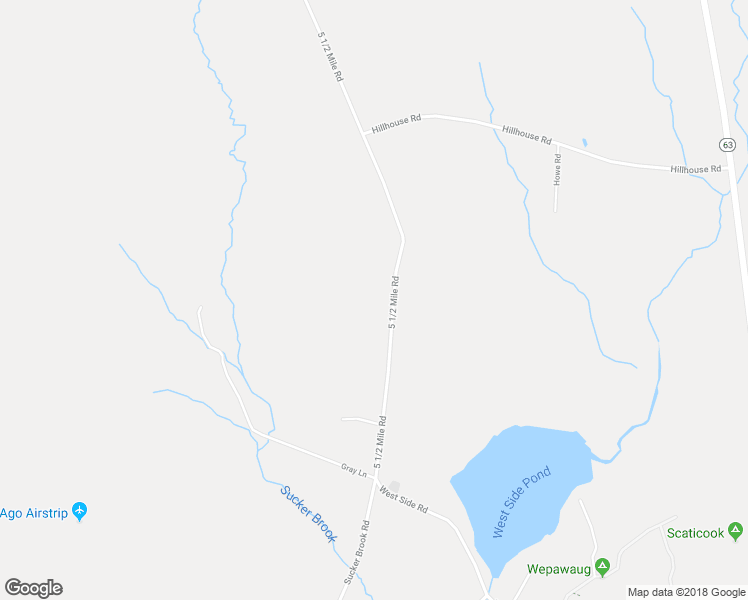 map of restaurants, bars, coffee shops, grocery stores, and more near 71 5 1/2 Mile Road in Goshen