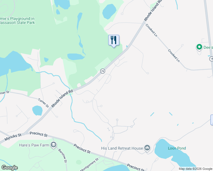 map of restaurants, bars, coffee shops, grocery stores, and more near 21 Sandy Circle in Lakeville