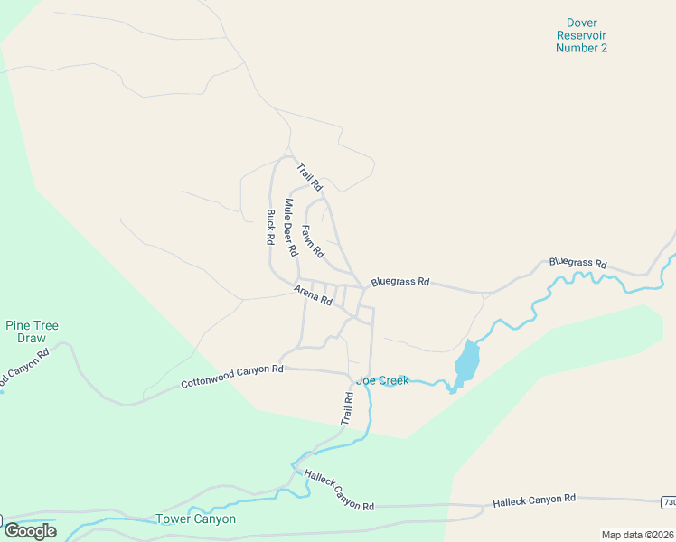 map of restaurants, bars, coffee shops, grocery stores, and more near 417 Fawn Road in Wheatland