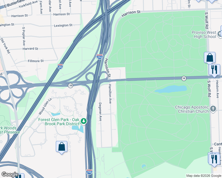 map of restaurants, bars, coffee shops, grocery stores, and more near in Hillside