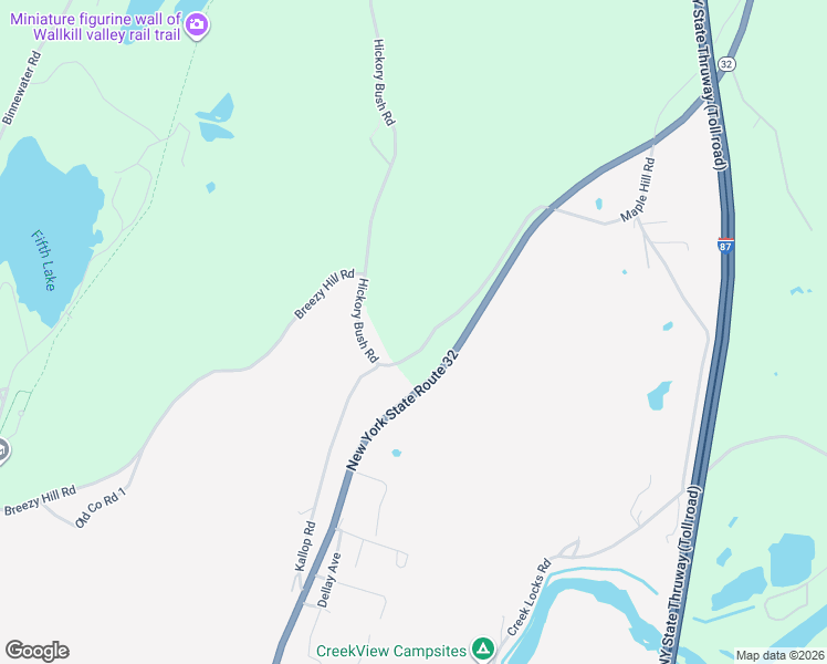 map of restaurants, bars, coffee shops, grocery stores, and more near 161 Kallop Road in Kingston